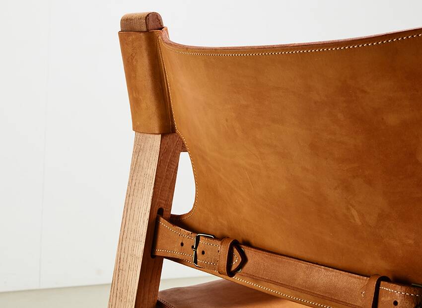 Borge Mogensen Spanish Chair for Fredericia Denmark 1958