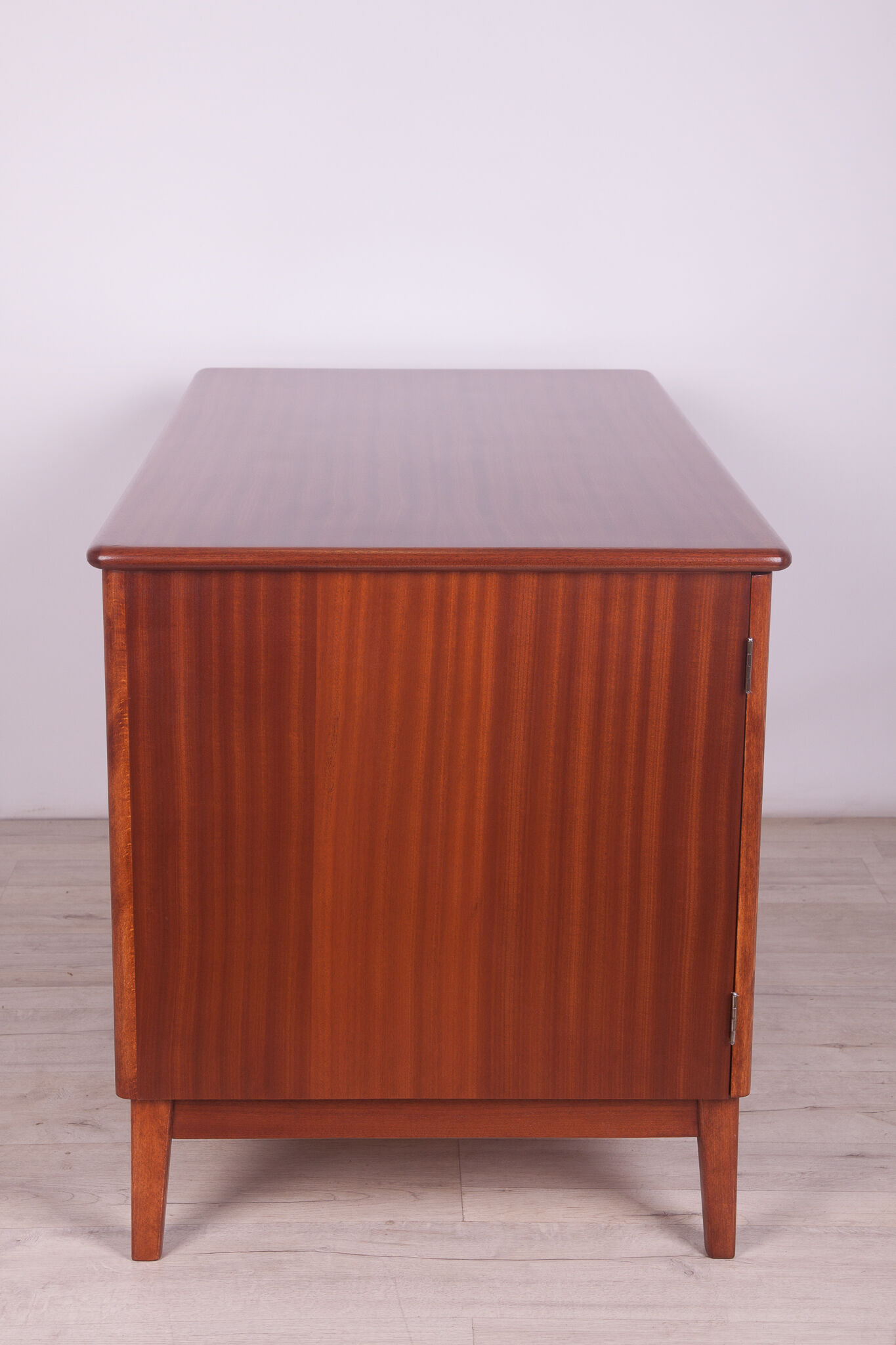 Art Deco Freestanding Teak Desk, 1960s