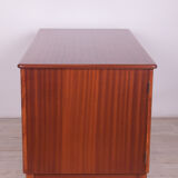 Art Deco Freestanding Teak Desk, 1960s