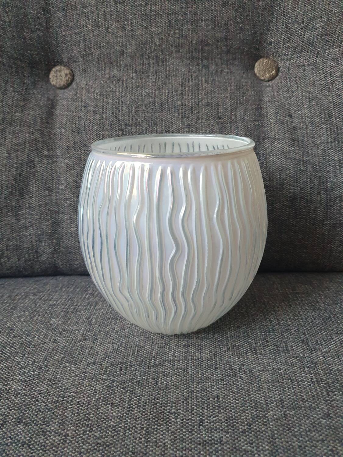 Iridescent vase