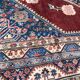 Large carpet old sinkiang done hand 268 x 360 cm