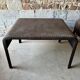 Pair of large riveted metal industrial tables