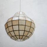 Vintage mother-of-pearl pendant lamp