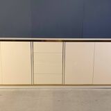 Vintage lacquered credenza, 1980s
