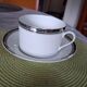 Large breakfast cup Design 1996 Ultra Platinum-silver