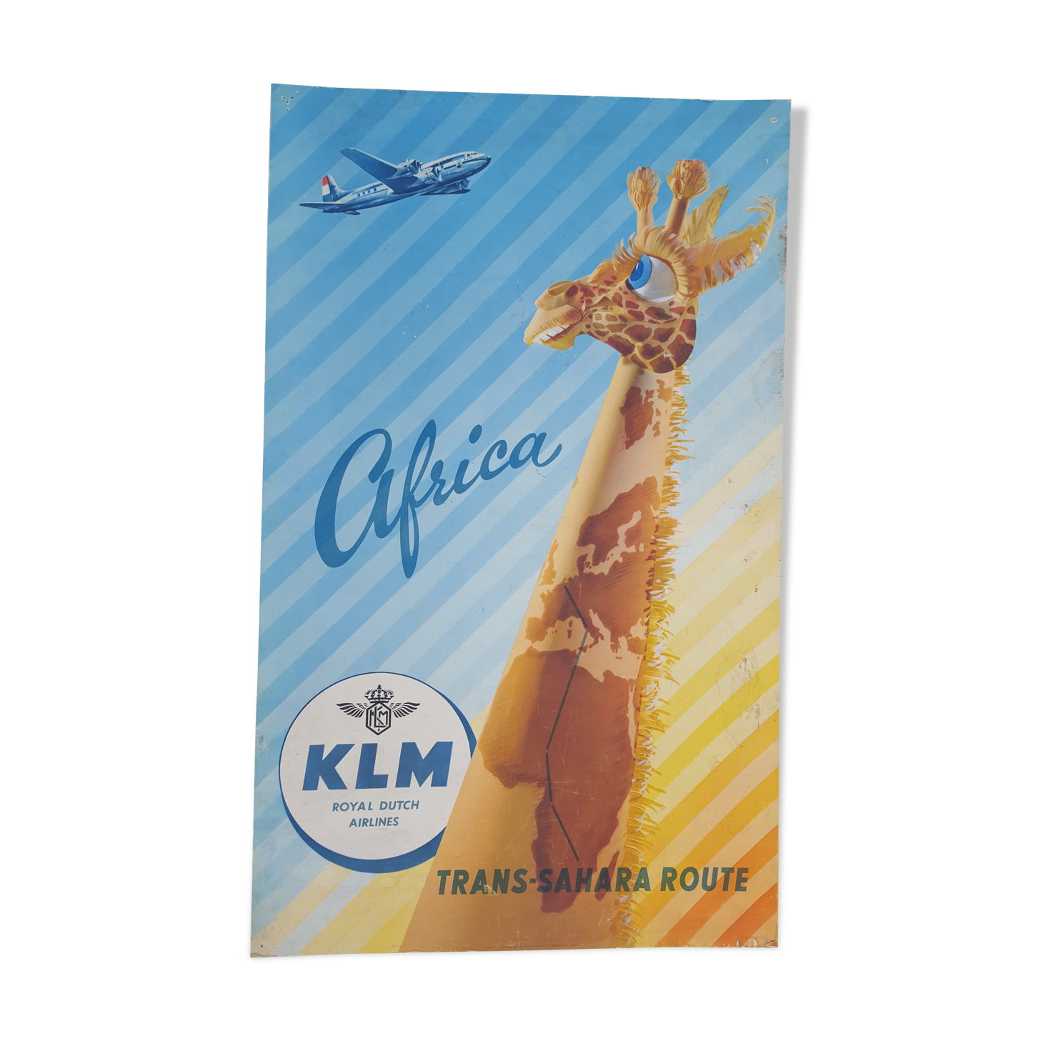 Klm aviation company original affiche