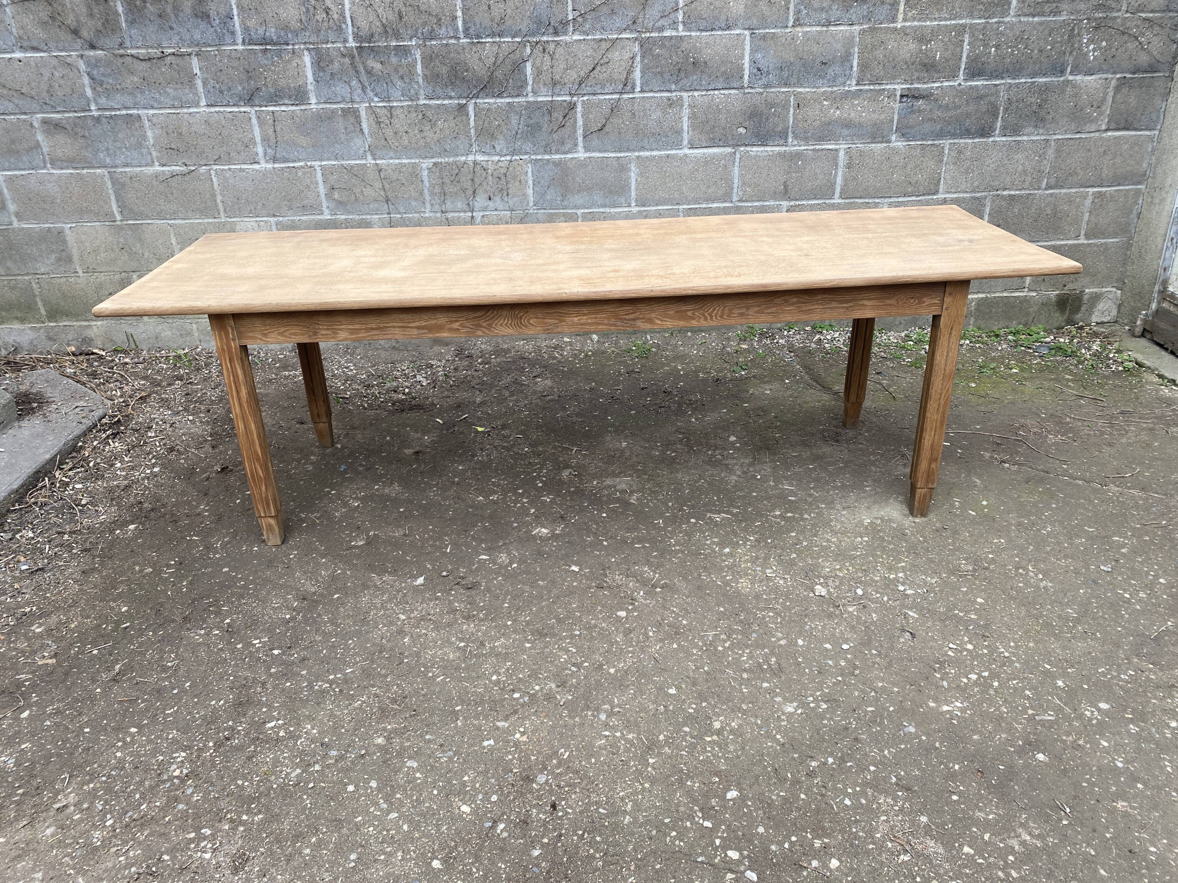 Farmhouse table 2m40