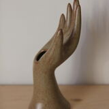 Hand with sandstone rings