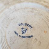 Assiette Colbert Creil Montereau