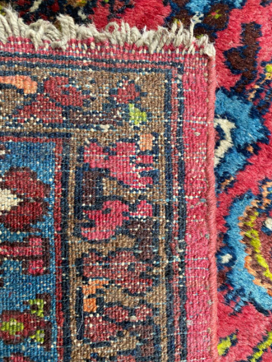 Mahal carpet late mid century 82x58cm