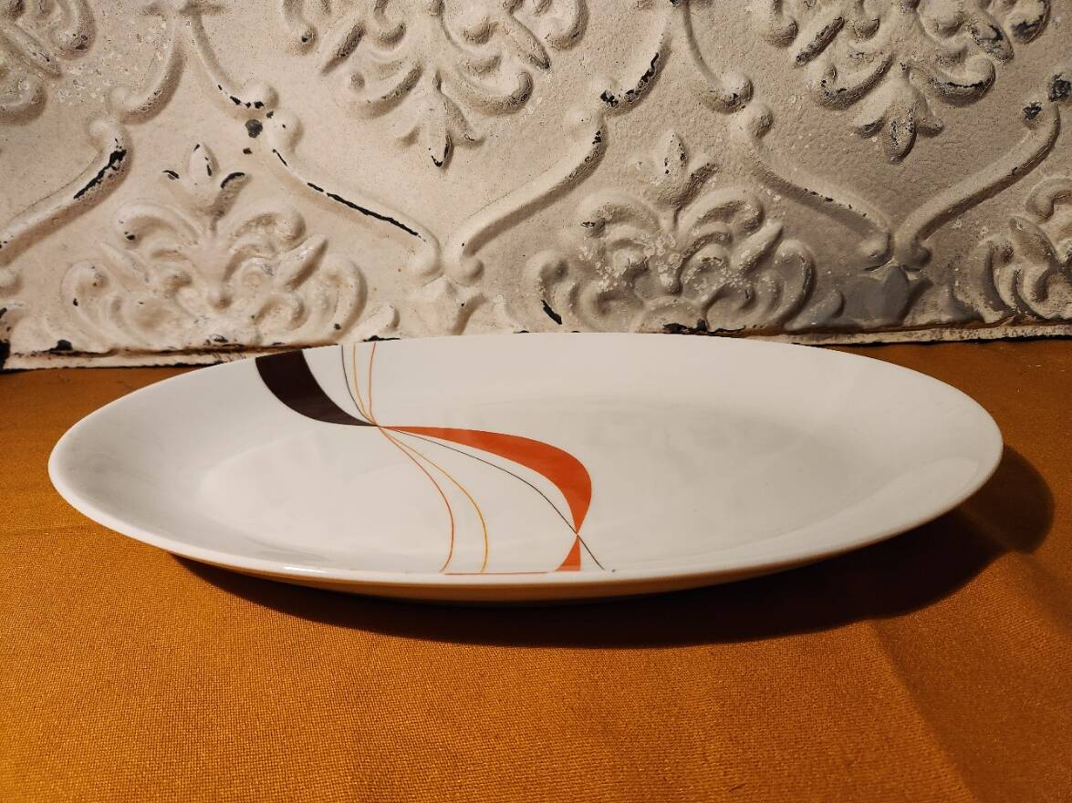 Large oval dish design 70 Winterling Marktleuthen Bavaria