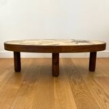 Vallauris ceramic coffee table