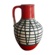 Vase rouge et vert West Germany