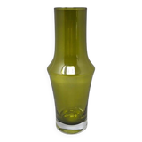 1970s Astonishing Green Vase #1376 by Tamara Aladin Vase for Riihimaki/Riih
