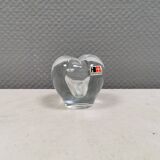 Small lovely glass vase from Polish Krosno glass, 1980s.