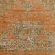 3x12 1960s antique vintage runner rug