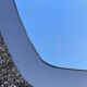 Vintage Wall Mirror, smoked glass, two-tone circa 1980s