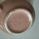 Set of two powder pink Villeroy & Boch cups, 1950s style