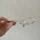Vintage silver-white metal catchall tray