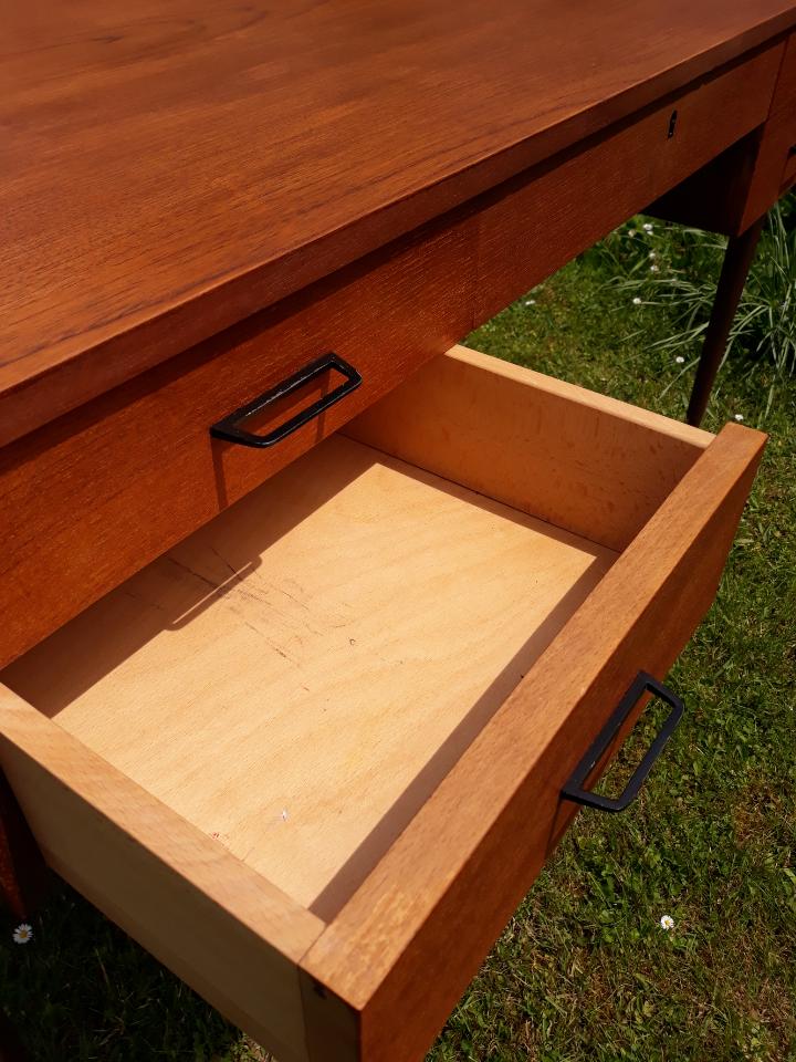 Scandinavian teak desk