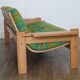 Scandinavian pine sofa by Yngve Ekstrom 1970
