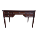 Louis XVI style mahogany flat desk