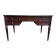 Louis XVI style mahogany flat desk