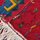 Ancient Uzbek Carpet Mixed Technique Flat Woven, Early 20th Century