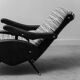 Recliner armchair oscar ello pini 70s vintage modern