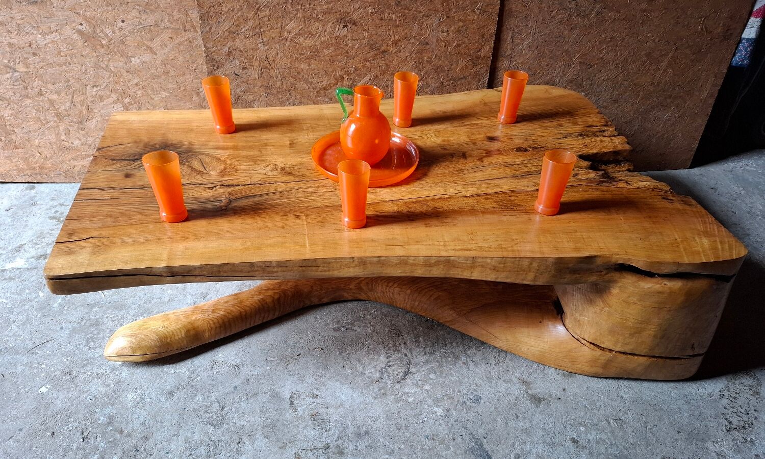 Brutalist coffee table 156x101