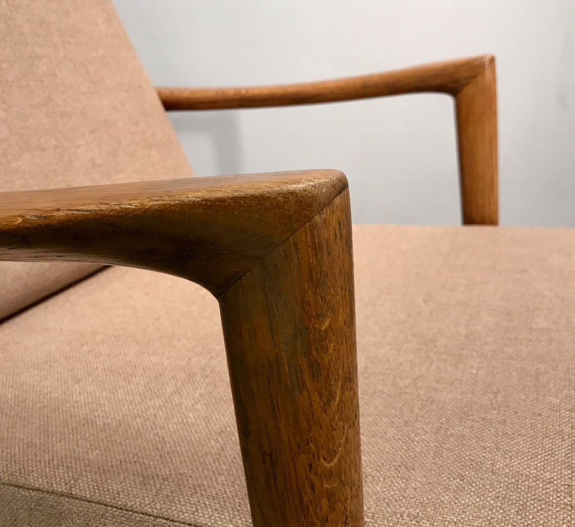 Pair of Stefan type 300 139 armchairs, Swarzędz  factory, 1960s