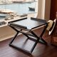 Folding table "Pippa" by Rena Dumas & Hermès
