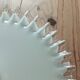 Vintage opaline lampshade (flat scalloped shape)