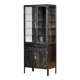Polished iron medicine cabinet, 1950s
