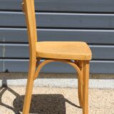 2 Baumann No. 19 chairs in light beech