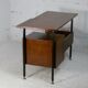 Bureau en bois léger, France, circa 1950