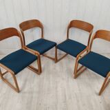 Suite of 4 Chairs Baumann Sled