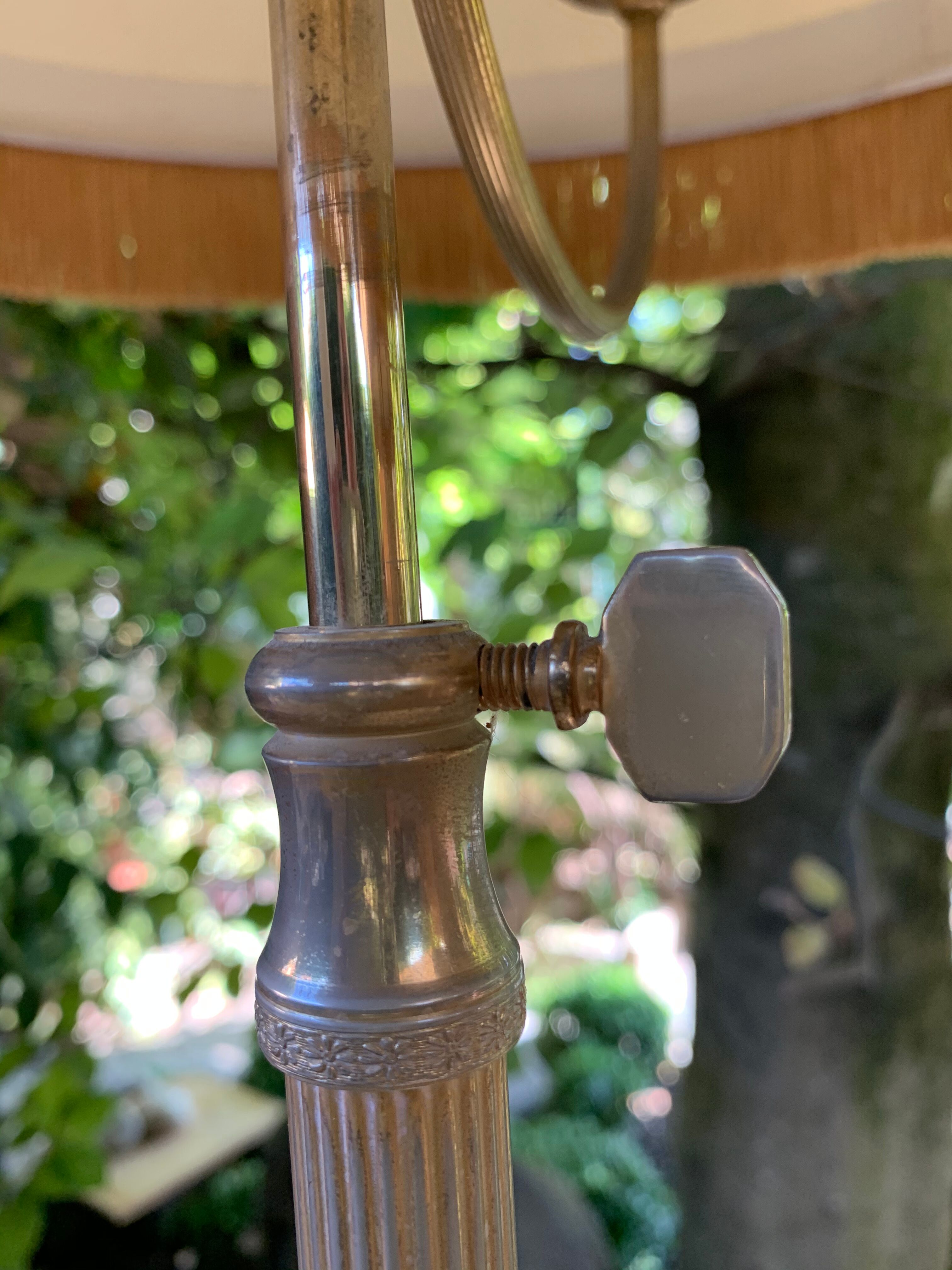 Pair of tripod lampposts 1960