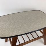 Formica coffee table and compass legs 1960