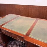 Classic English Mahogany Desk Partnerdesk