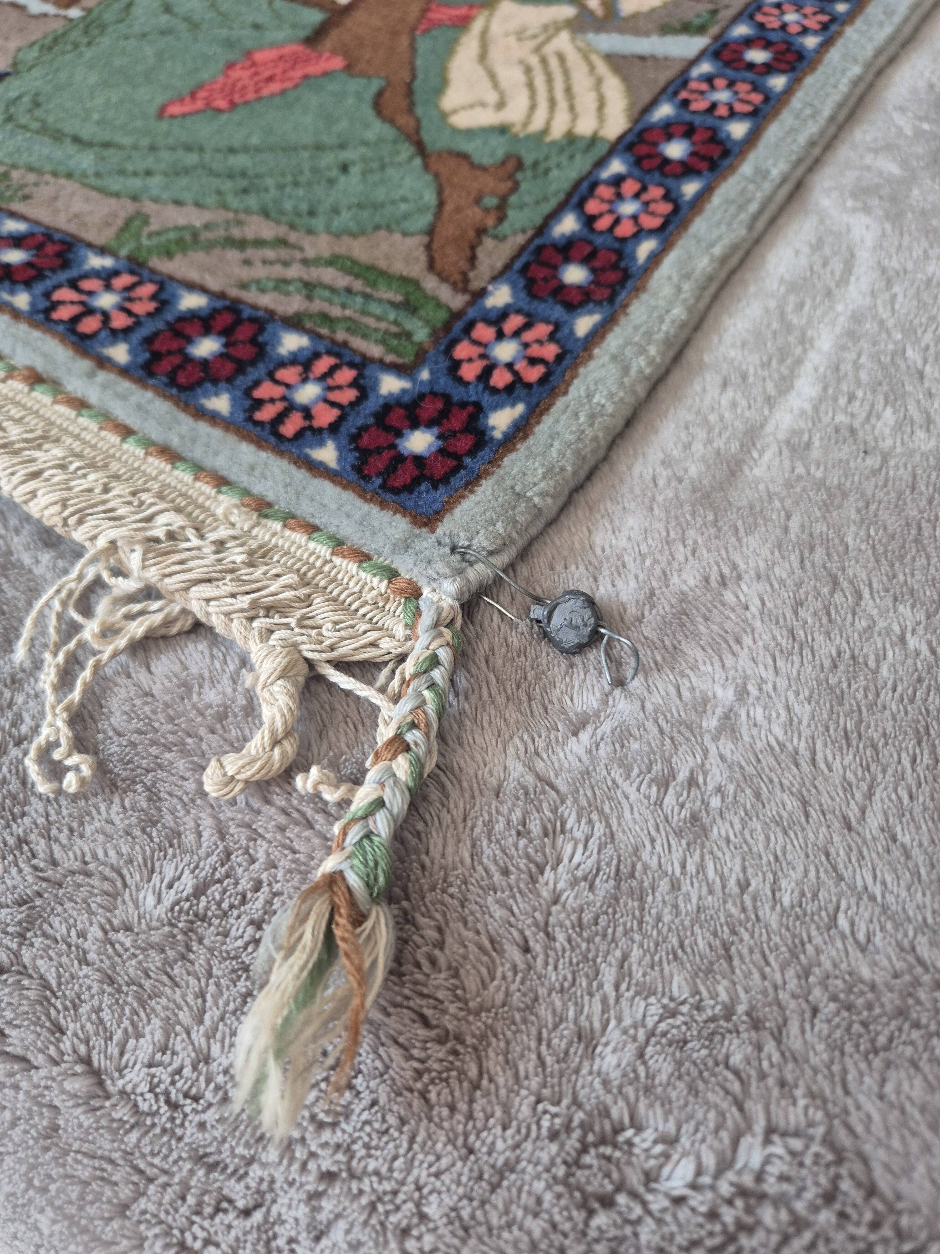 Table Tabriz Carpet Gallant Scene 70x107 – The Lovers
