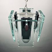 Italian art glass pendant by Fontana Arte, Italy, 1970s.