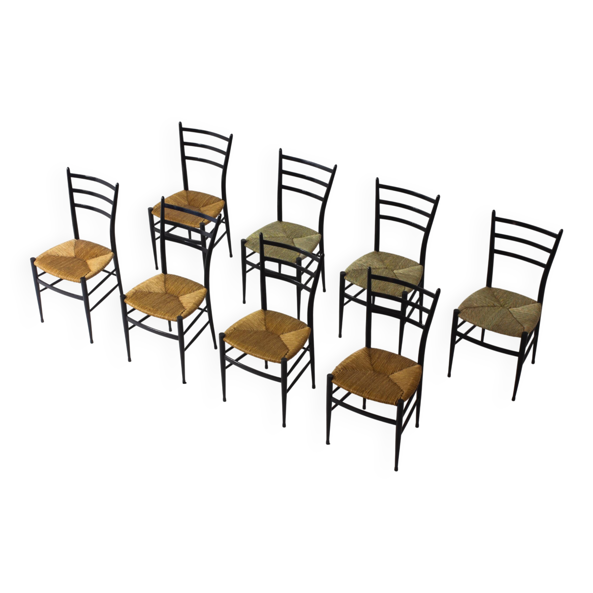 Ensemble de chaises 'Spinetto'
