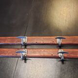 Wall-mounted coat rack 4 hooks