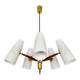 Austrian Brass Chandelier by Rupert Nikoll