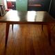 Scandinavian dining table with extensions