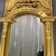 Mirror 212x101 cm empire era early nineteenth, gilding with gold leaf very good condition