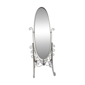 Miroir psyché en métal