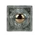 60s 70s Wall Lamp Ice Glass Cube Wall Sconce by Müller & Zimmer Germany