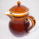 French ancient sandstone pitcher/crucing pitcher with ochre enamel